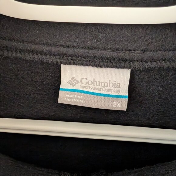 Columbia polar fleece zip up 2x - Picture 3 of 3